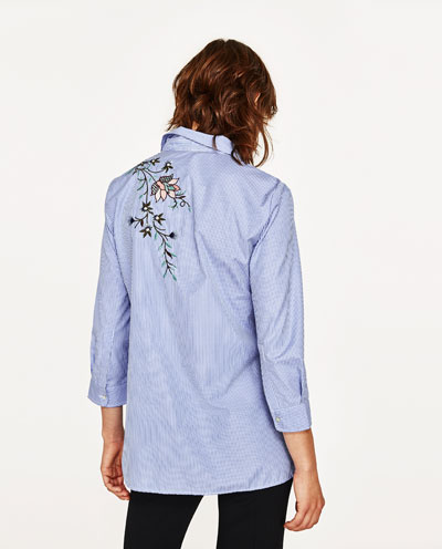 BM70114 Stylish Top Blue