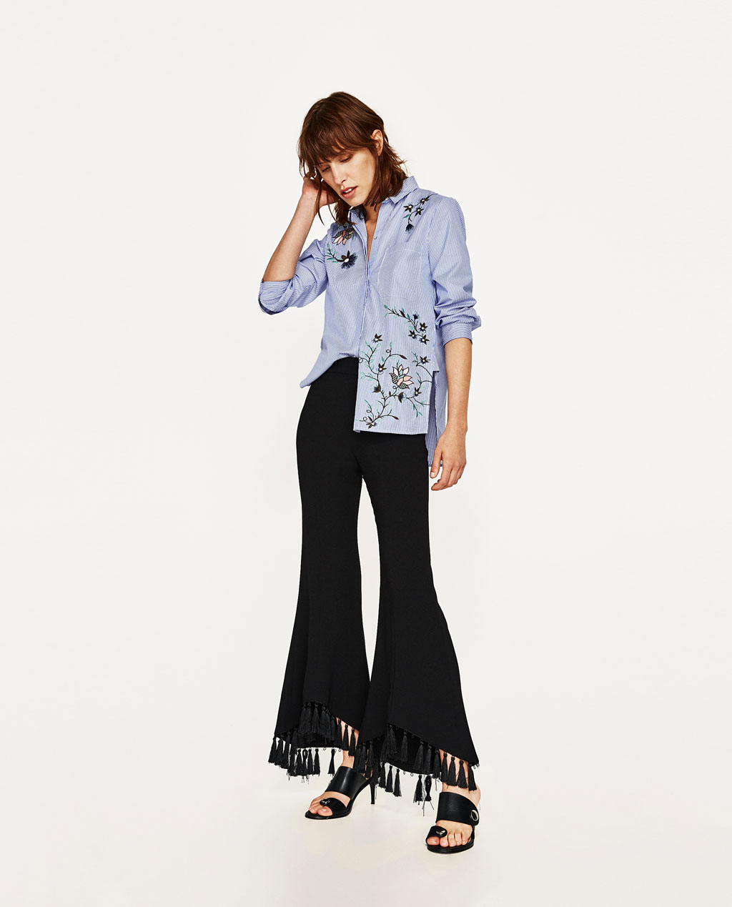 BM70114 Stylish Top Blue