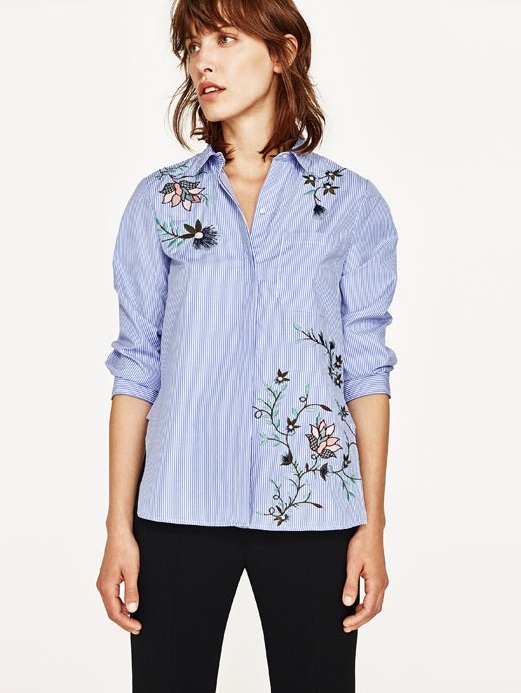 BM70114 Stylish Top Blue