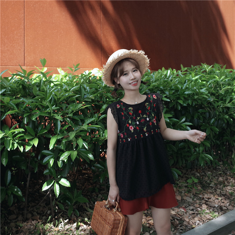 BM70101 Lovely Top Black