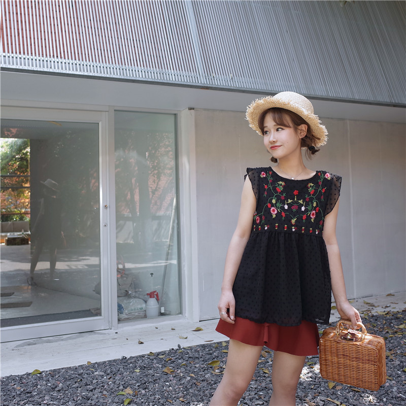 BM70101 Lovely Top Black