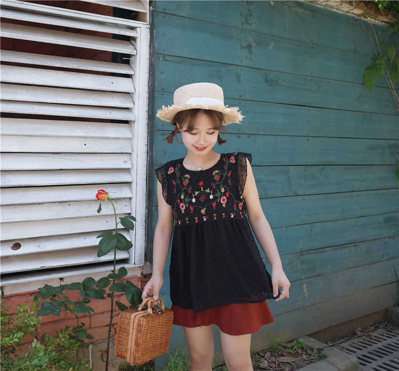 BM70101 Lovely Top Black