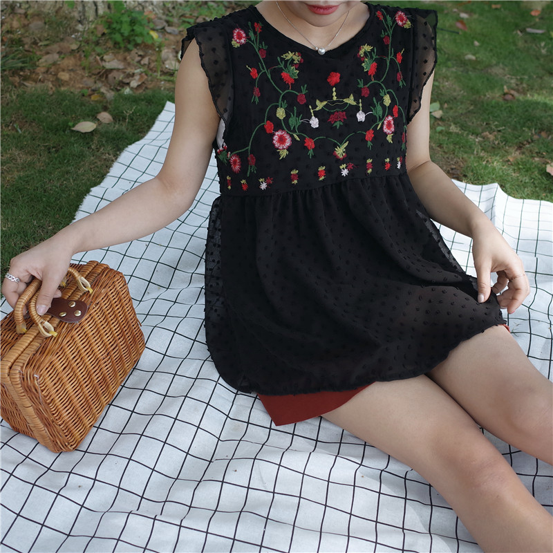 BM70101 Lovely Top Black