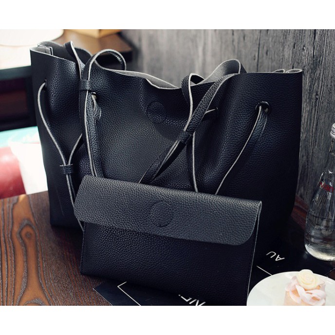 RD90002 Beauty 2 In 1 Handbag Black