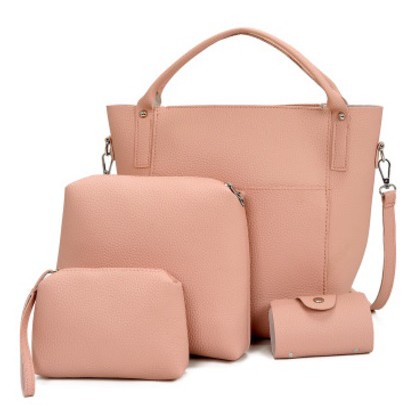RD90011 Beauty Casual 4 1n 1 Bag Pink
