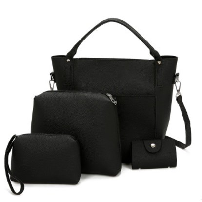 RD90011 Beauty Casual 4 1n 1 Bag Black