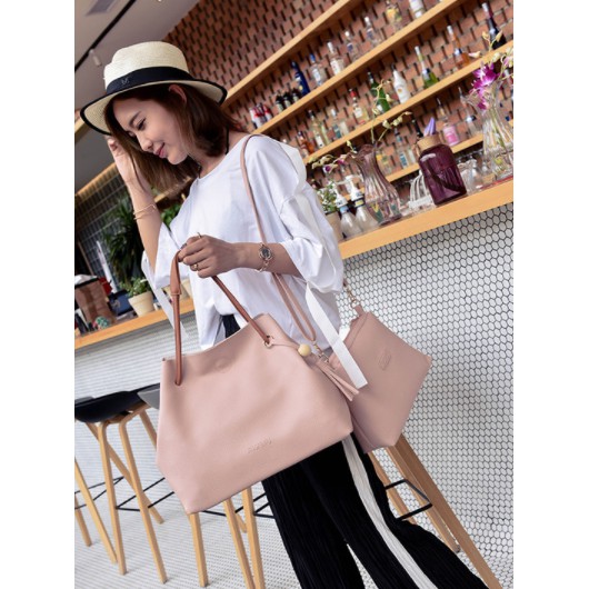 RD90013 Fashion 2 In 1 Bag Pink