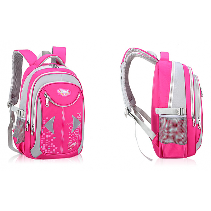 MW40059 Kids Primary School Bag Dark Pink