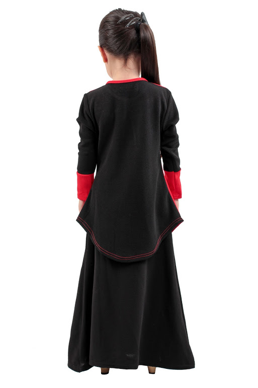 QA-275 Kids Baju Kurung Black