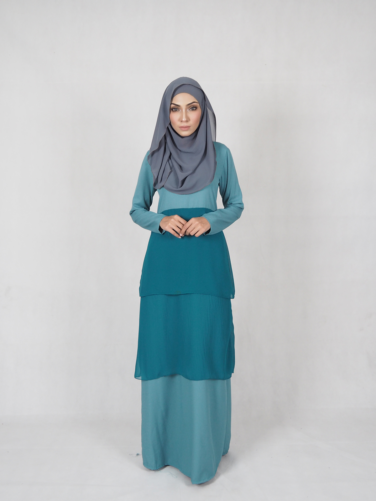 SW4738 Jubah (Maternity) Dark Green