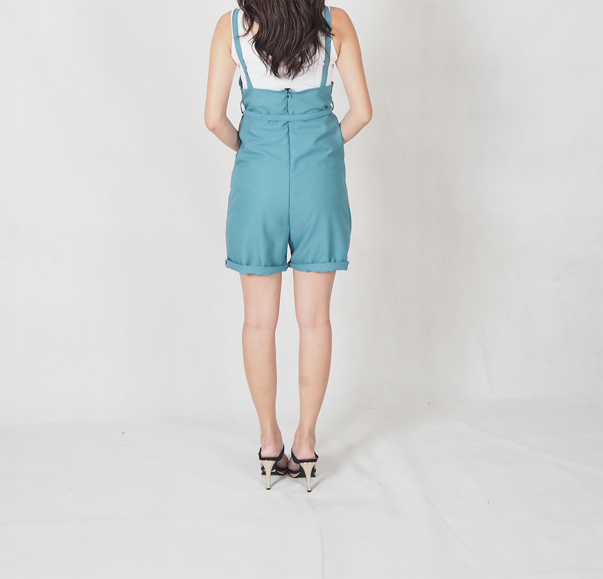 SW4735 Trendy Jumpsuit (Plus Size) Dark Green