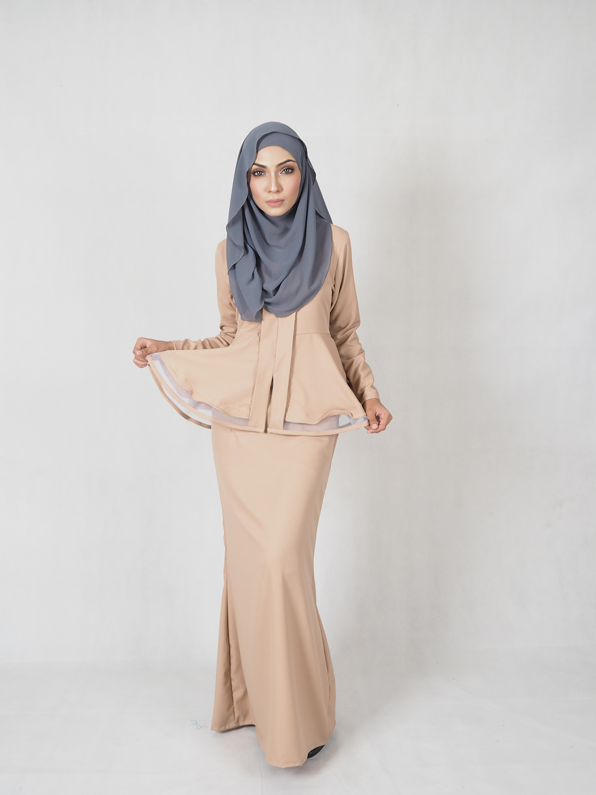 SW4739 Fashion Kebaya (Maternity) Dark Brown