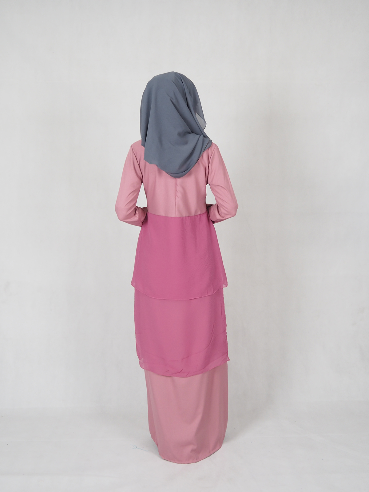 SW4740 Jubah (Plus Size Maternity) Pink