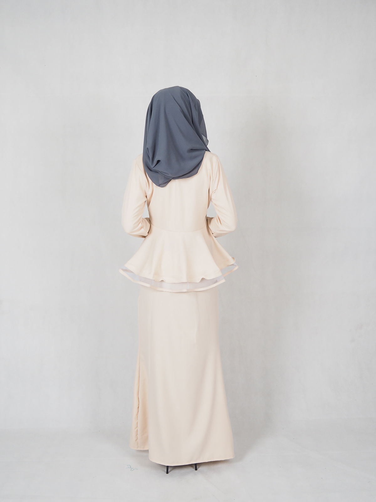 SW4741 Kebaya (Plus Size Maternity) Cream