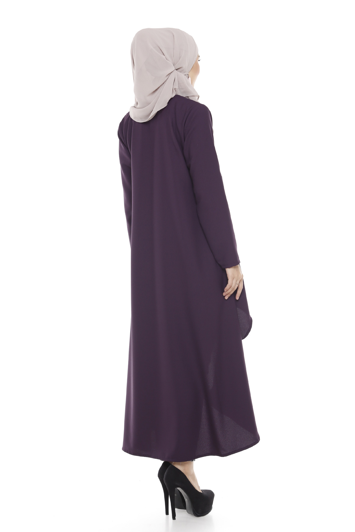 SW4747 Stylish Blouse (Plus Size) Purple
