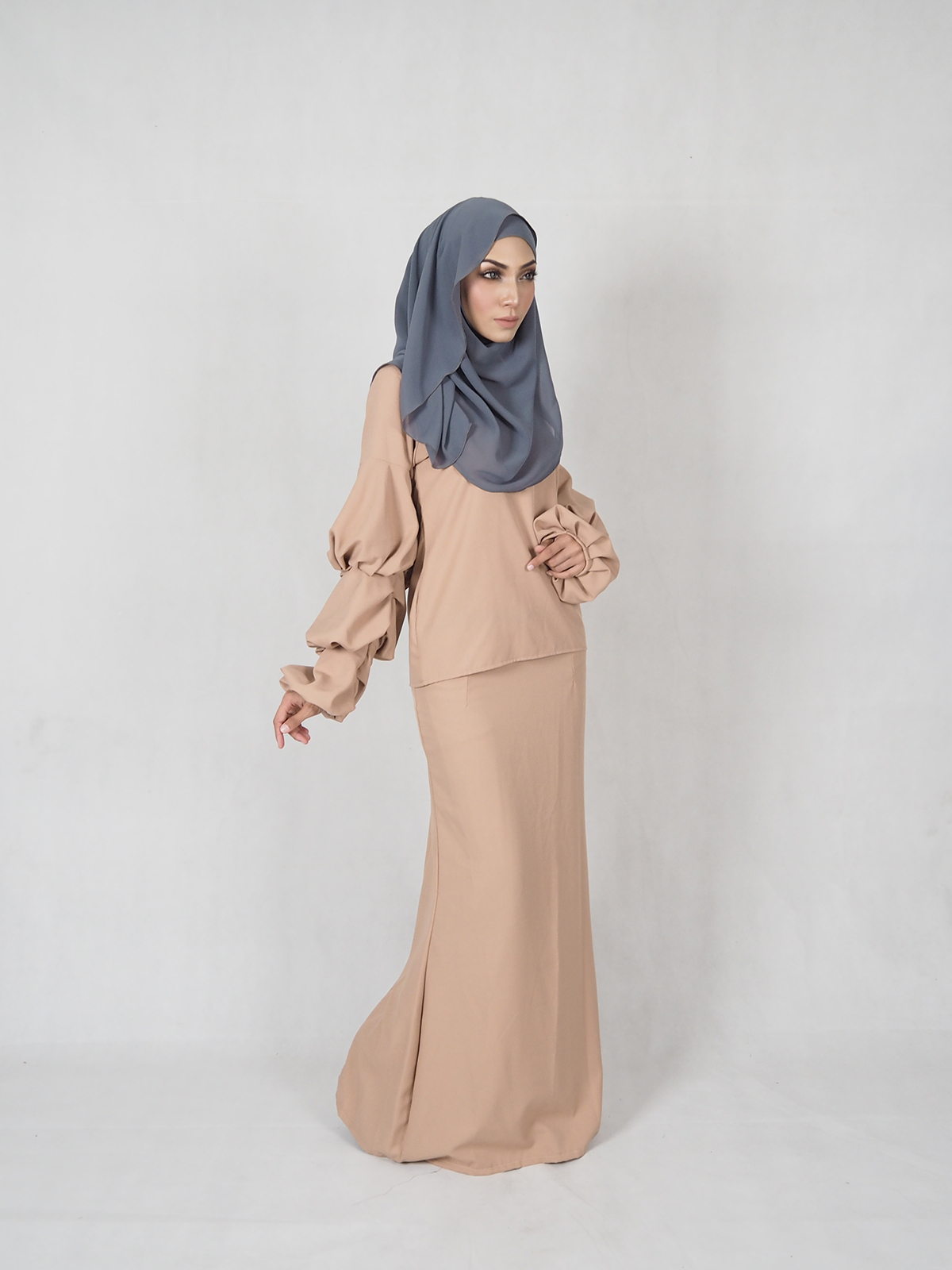SW4751 Baju Kurung (Maternity)Dark Brown