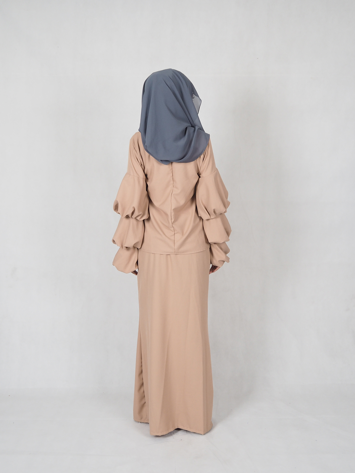 SW4759 Baju Kurung (Plus Size Maternity) Dark Brown