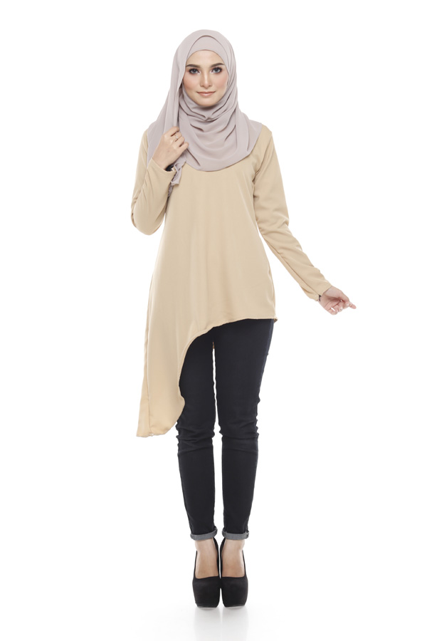 SW4780 Fashion Blouse (Plus Size) Dark Brown