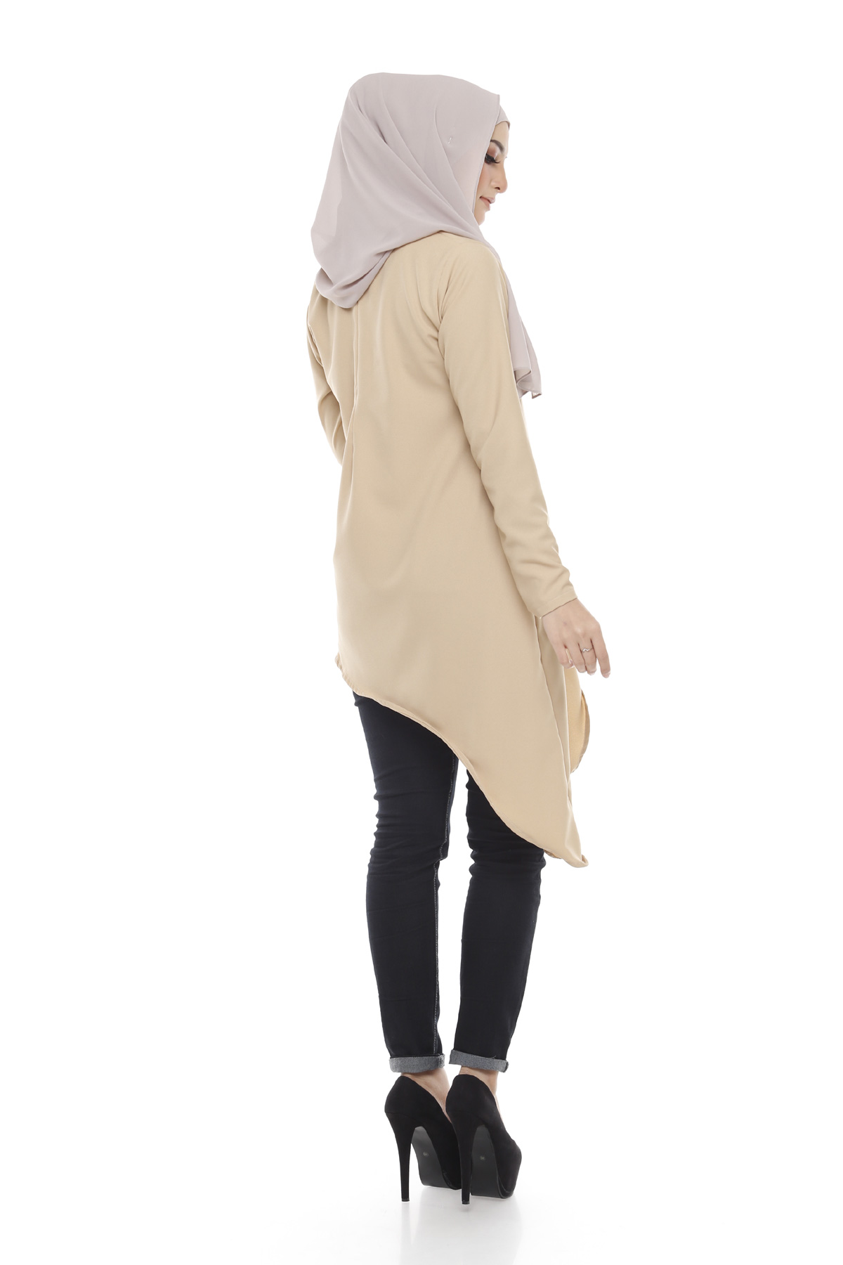 SW4780 Fashion Blouse (Plus Size) Dark Brown