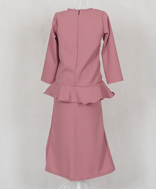 SW4781 Kid's Baju Kurung Pink