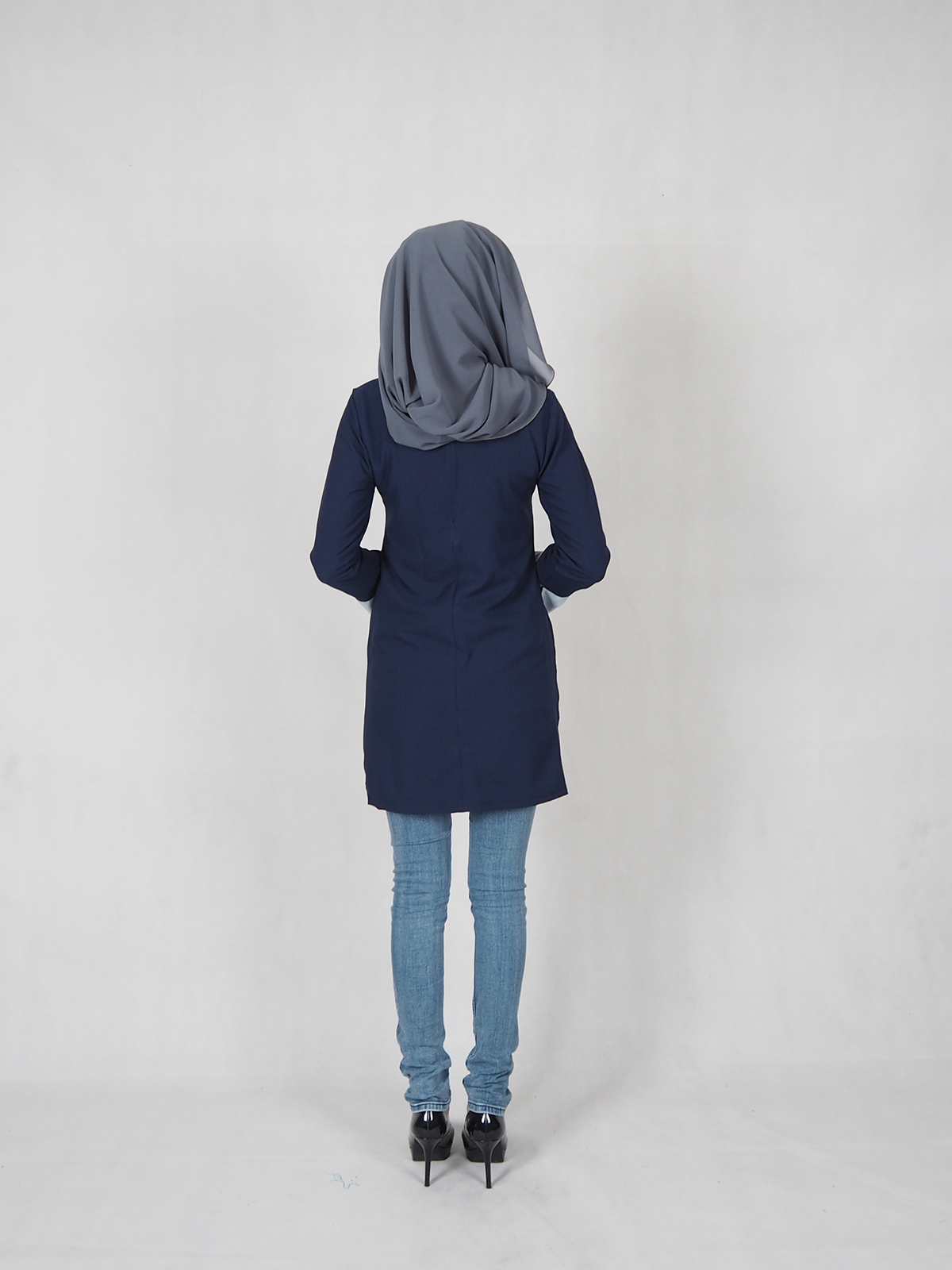 SW4789 Fashion Blouse (Maternity) Navy
