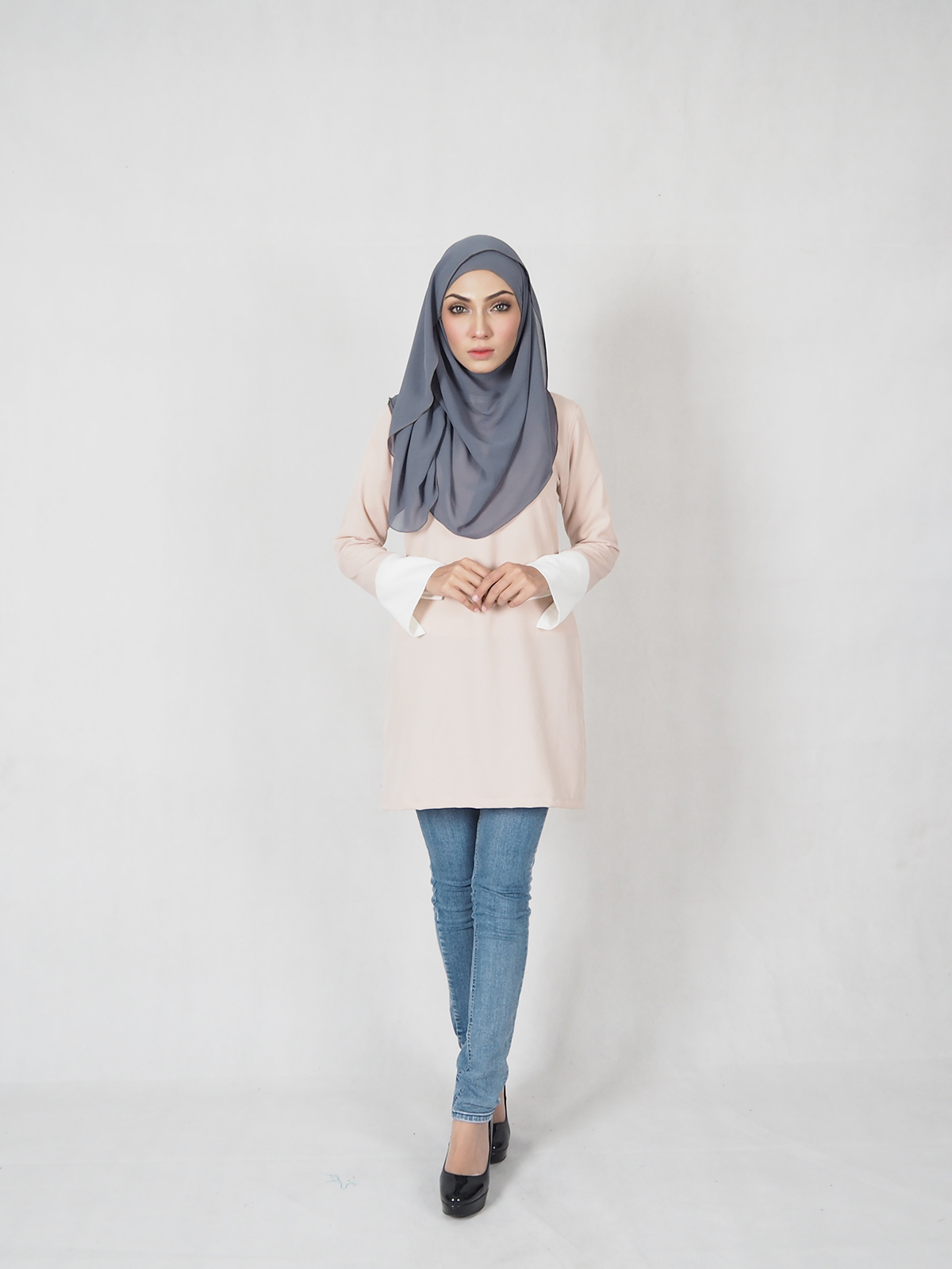 SW4791 Pretty Blouse (Plus Size Maternity) Cream