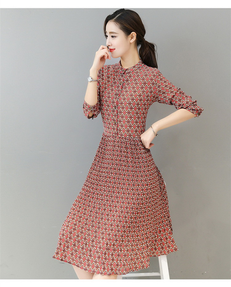 GW2137 Pretty Dress Red
