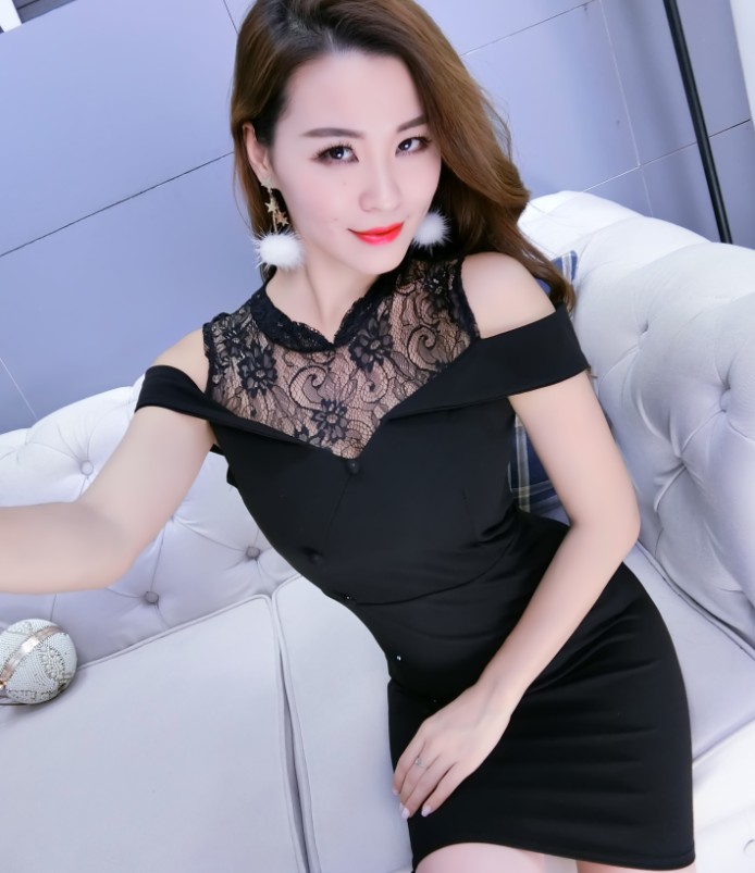 GW2148 Stylish Dress Black