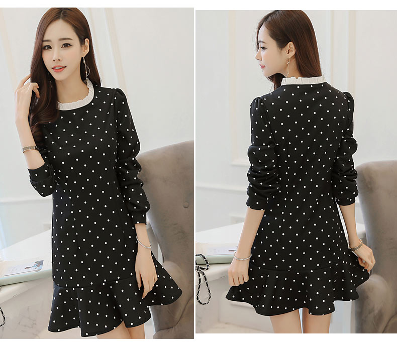 WD3862 Pretty Dress Black
