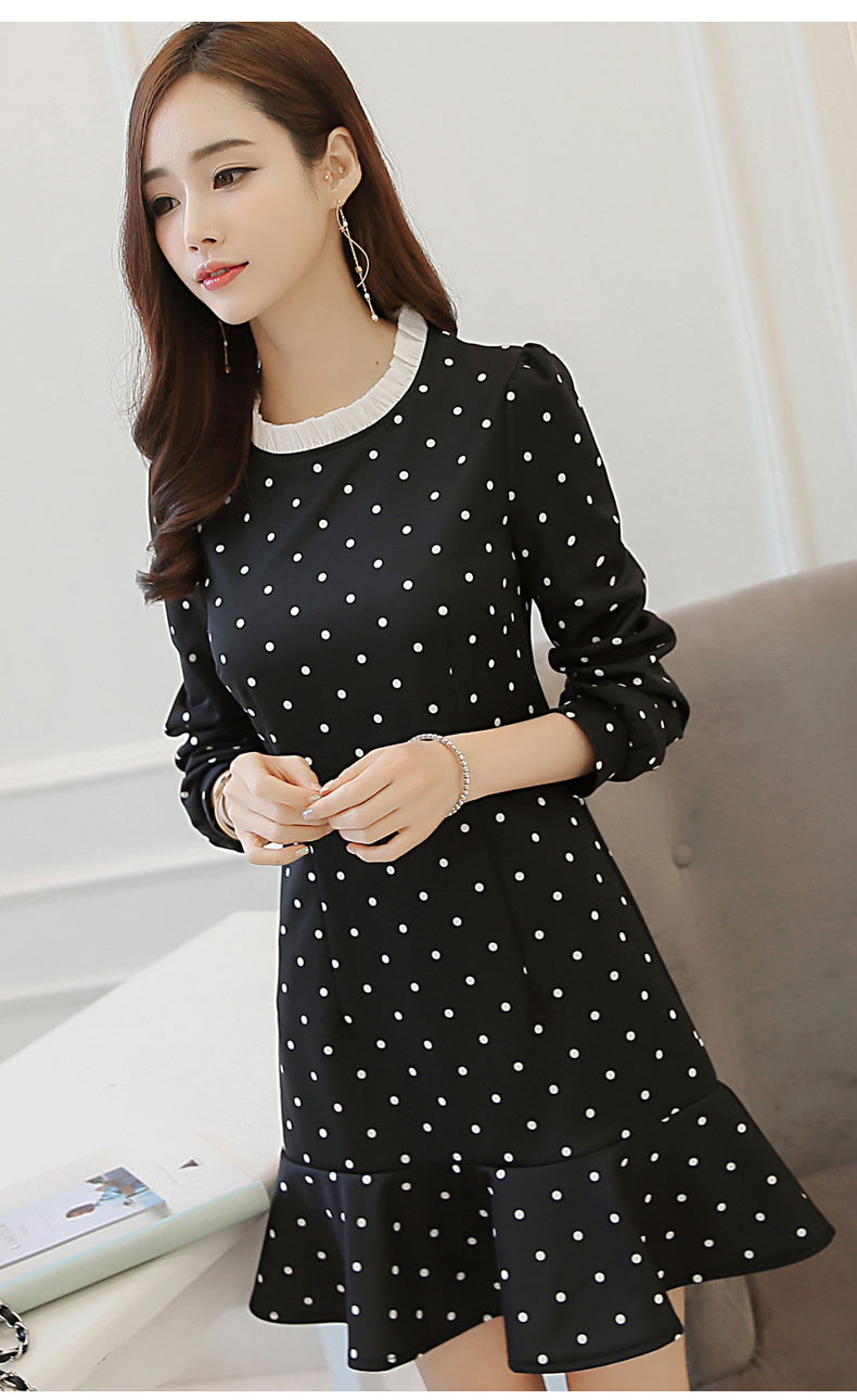 WD3862 Pretty Dress Black