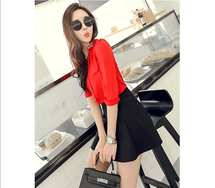BM70104 Stylish Top Red 
