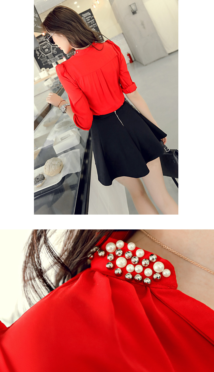 BM70104 Stylish Top Red 