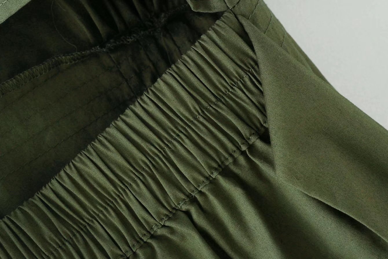 BM70111 Stylish Jumpsuit Green