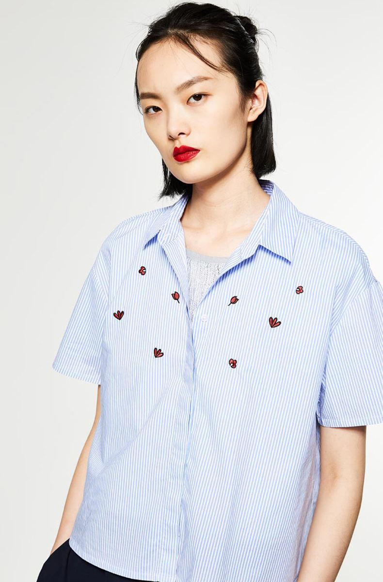 BM70119 Fashion Top Blue