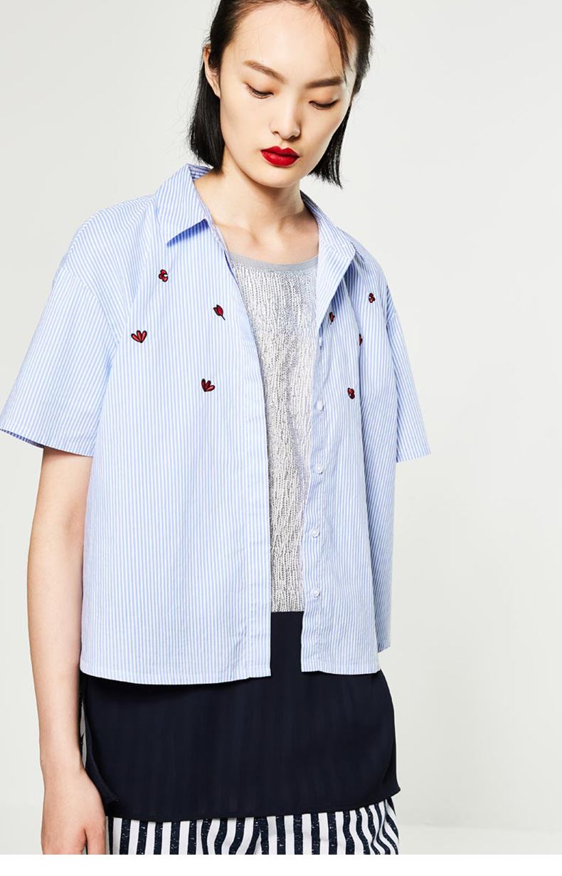 BM70119 Fashion Top Blue