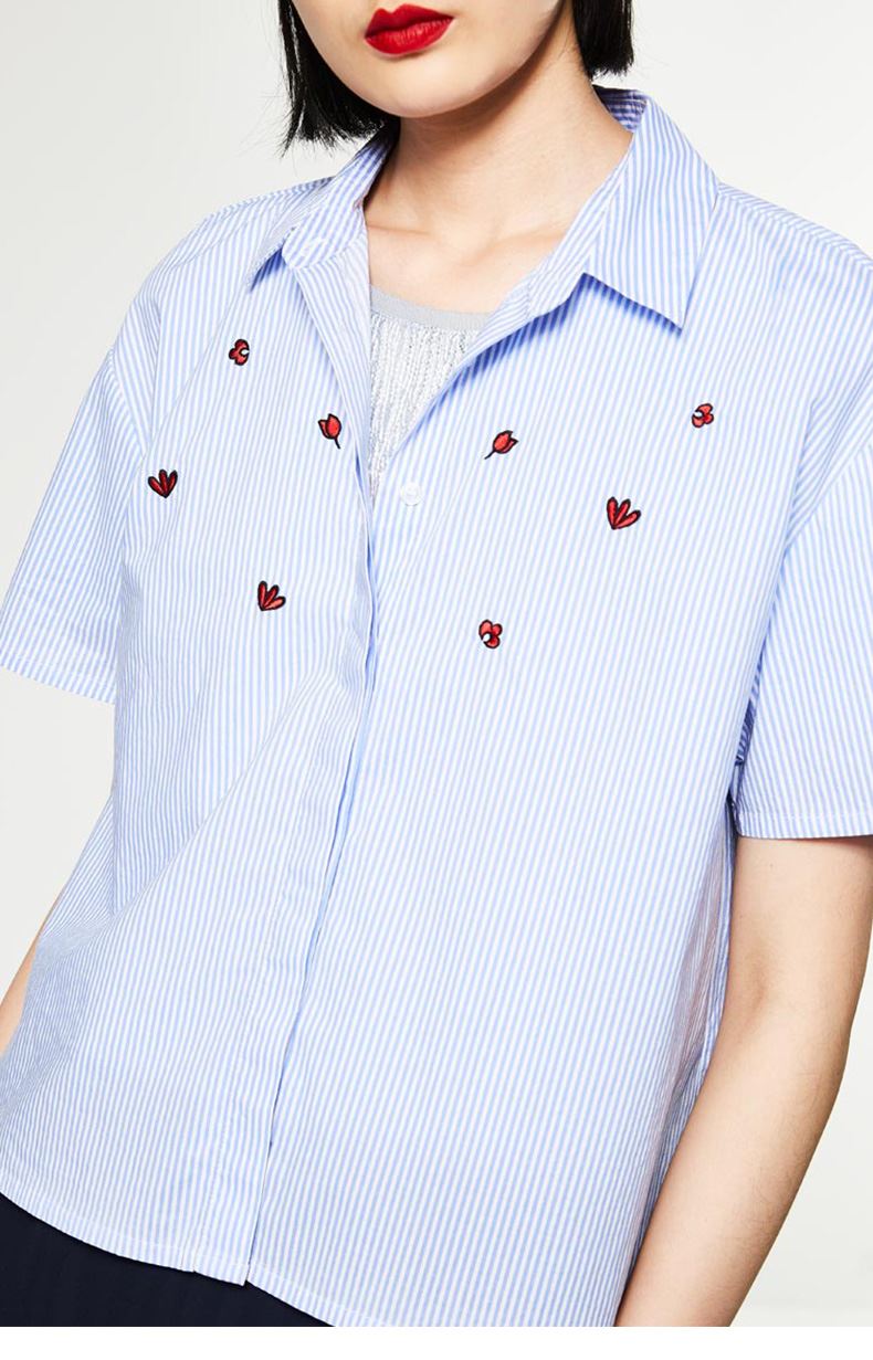 BM70119 Fashion Top Blue