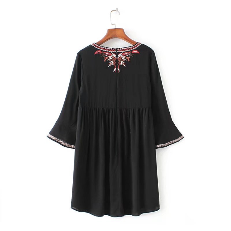 BM70128 Stylish Embroidered Dress