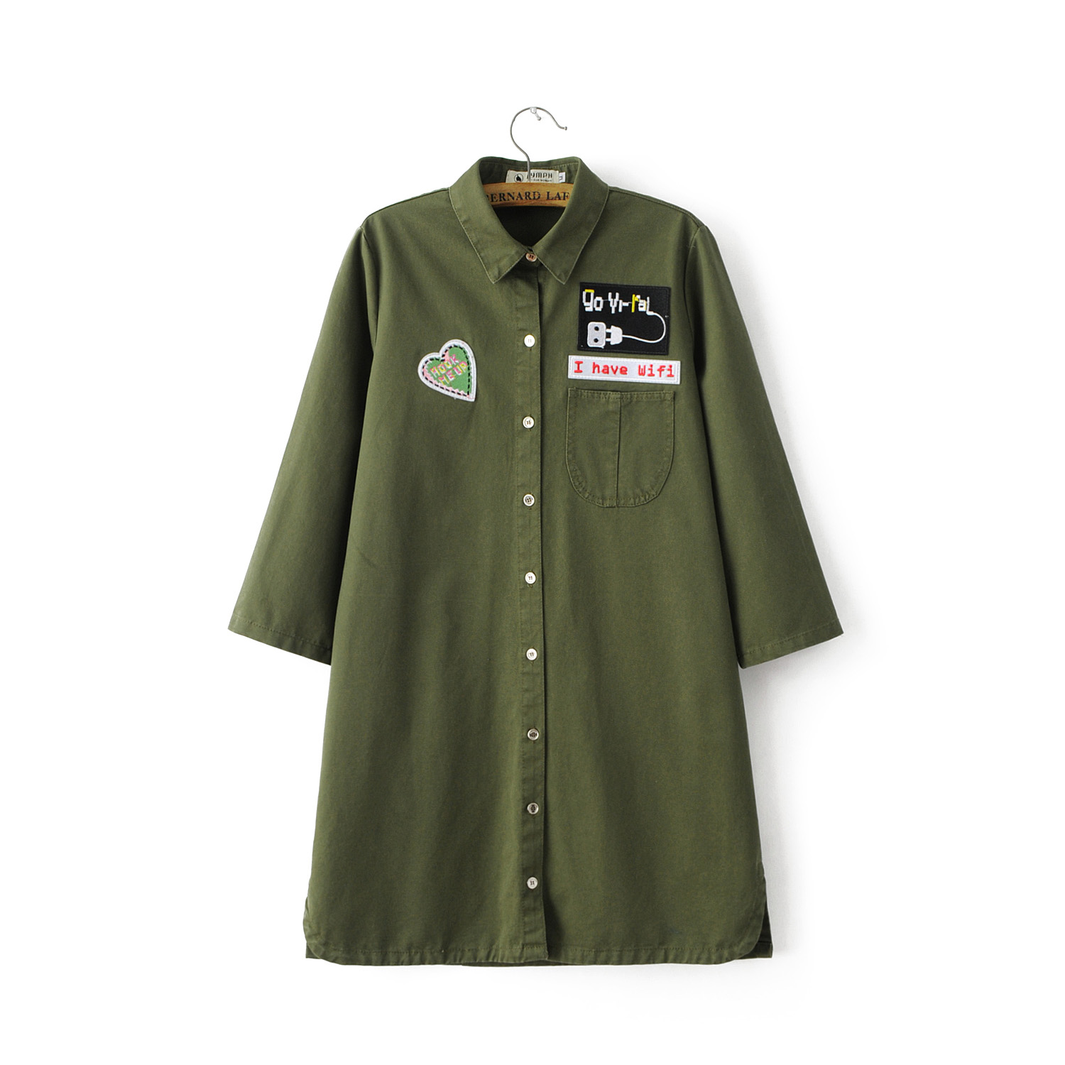 BM70147 Fashion Top Green