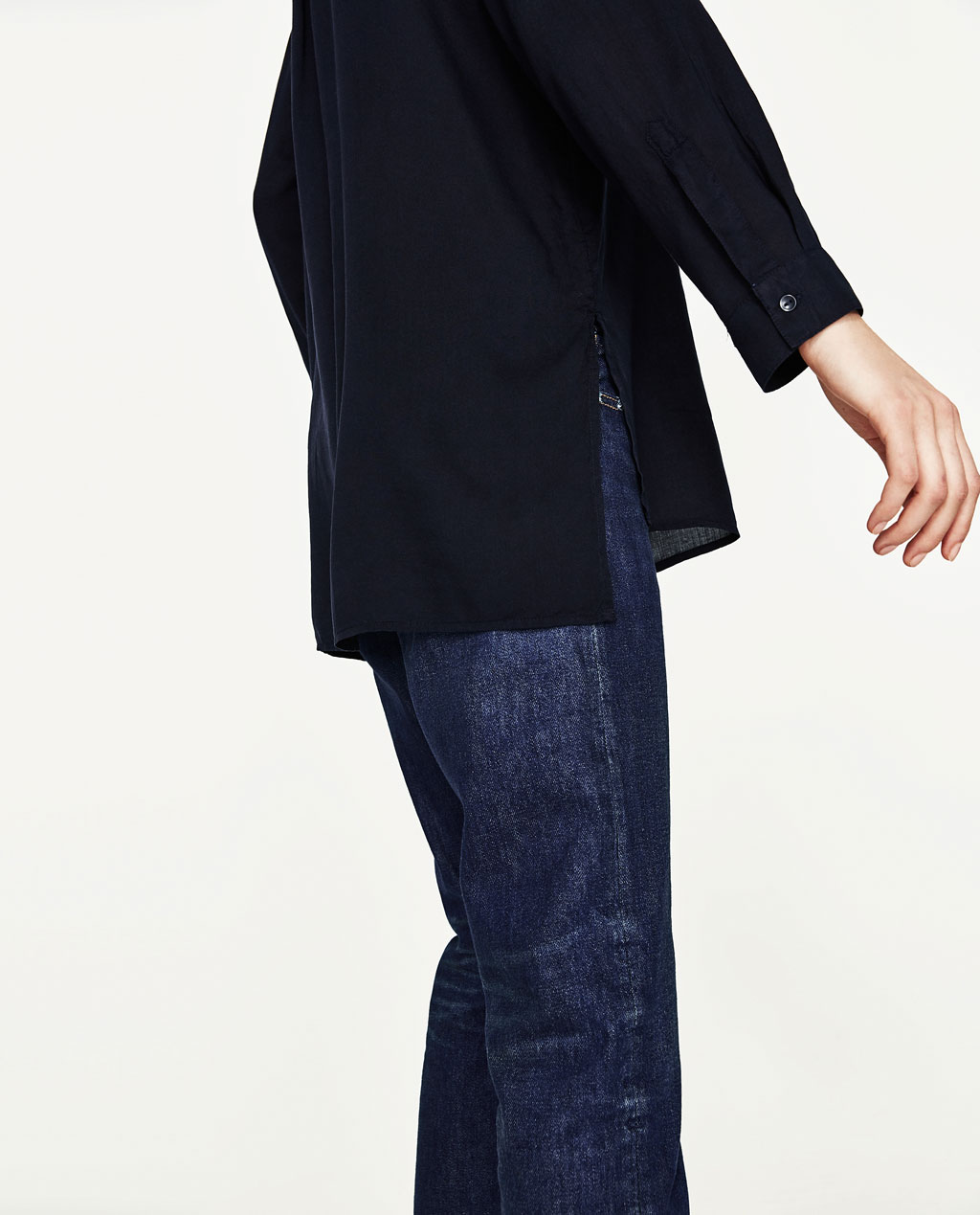 BM70149 Europe Fashion Top Dark Blue