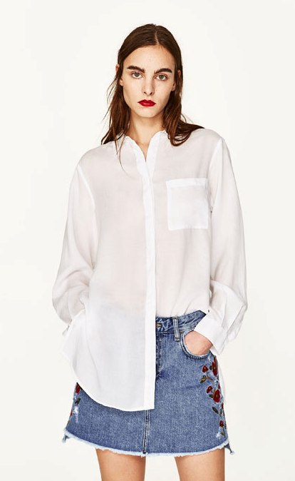 BM70149 Europe Fashion Top White