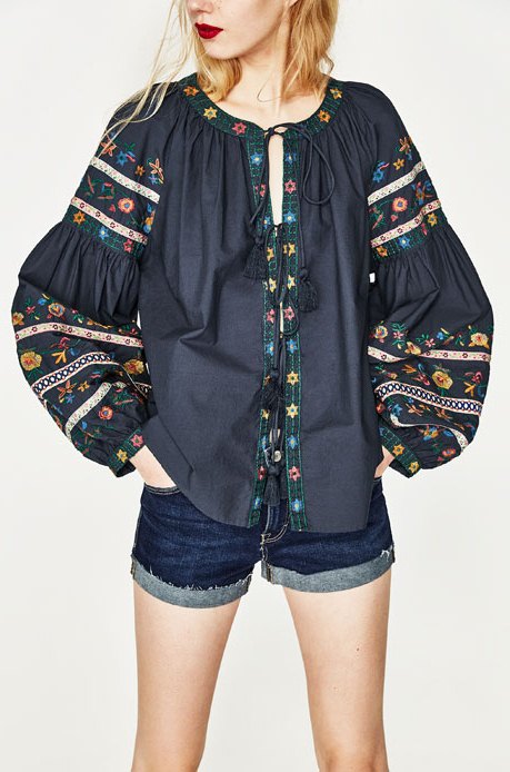 BM70150 Fashion Loose Top As Picture