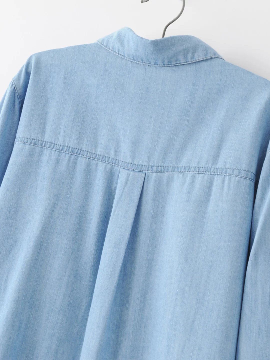 BM70161 Stylish Denim Top Blue