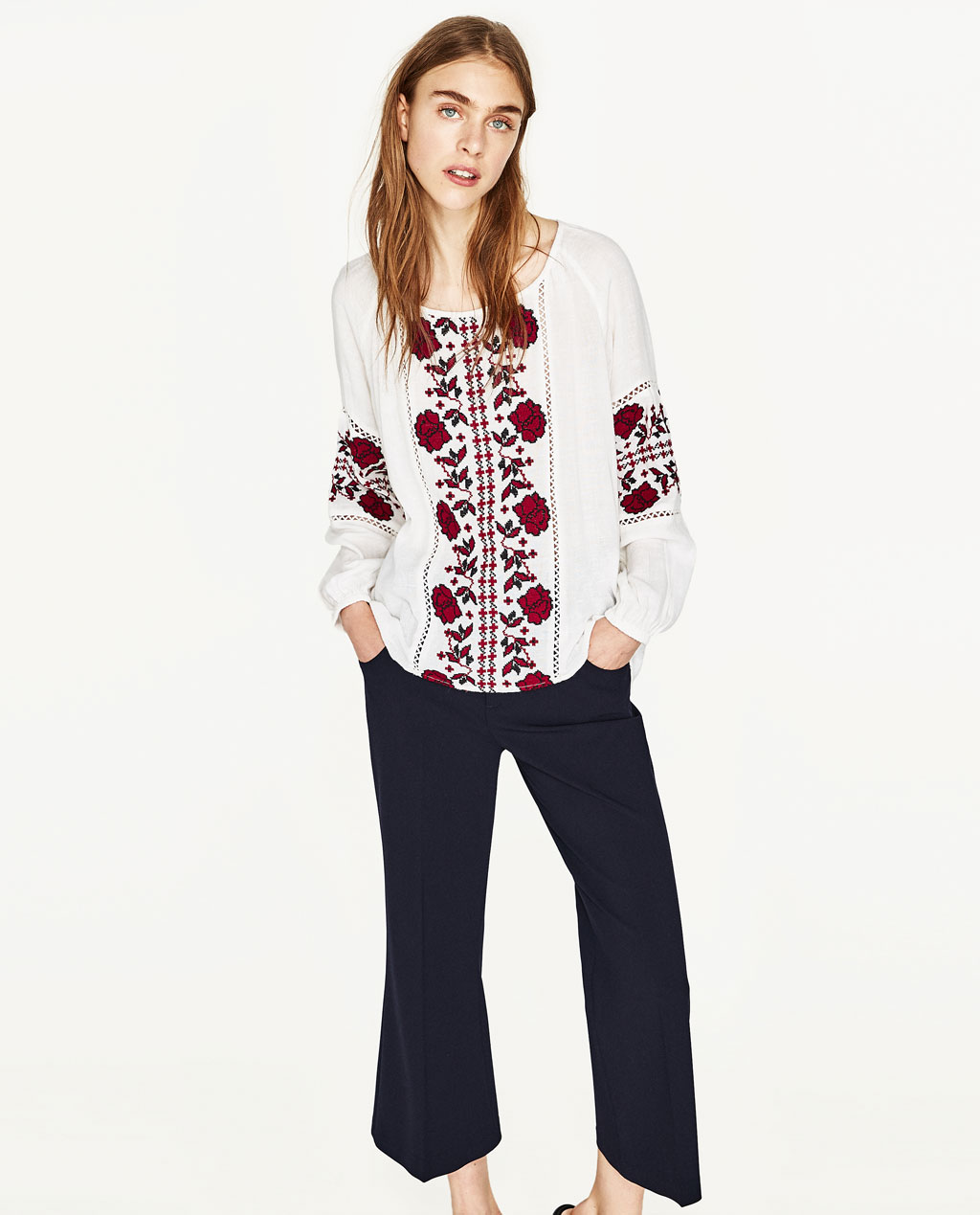 BM70165 Europe Fashion Top White
