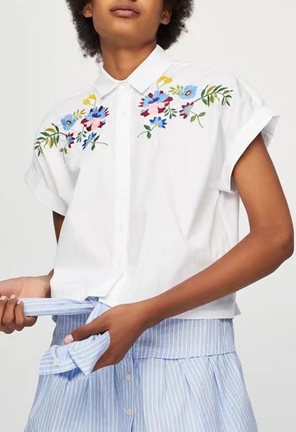 BM70180 Trendy Top White