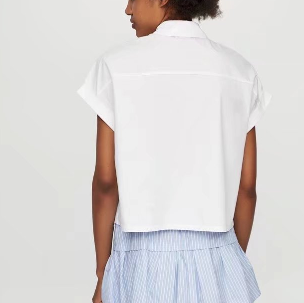 BM70180 Trendy Top White