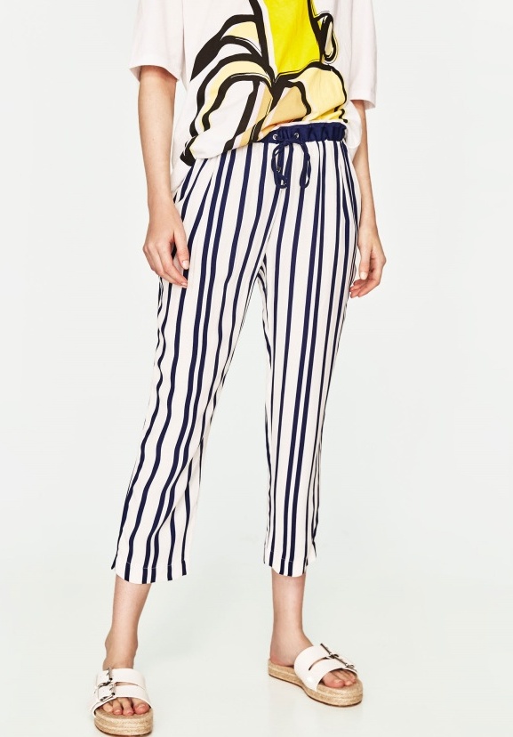 BM70182 Europe Fashion Pant Stripe