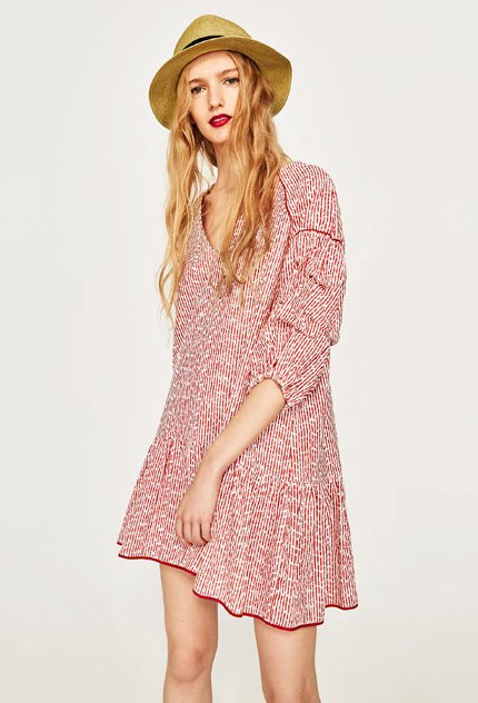 BM70184 Stylish Dress Red
