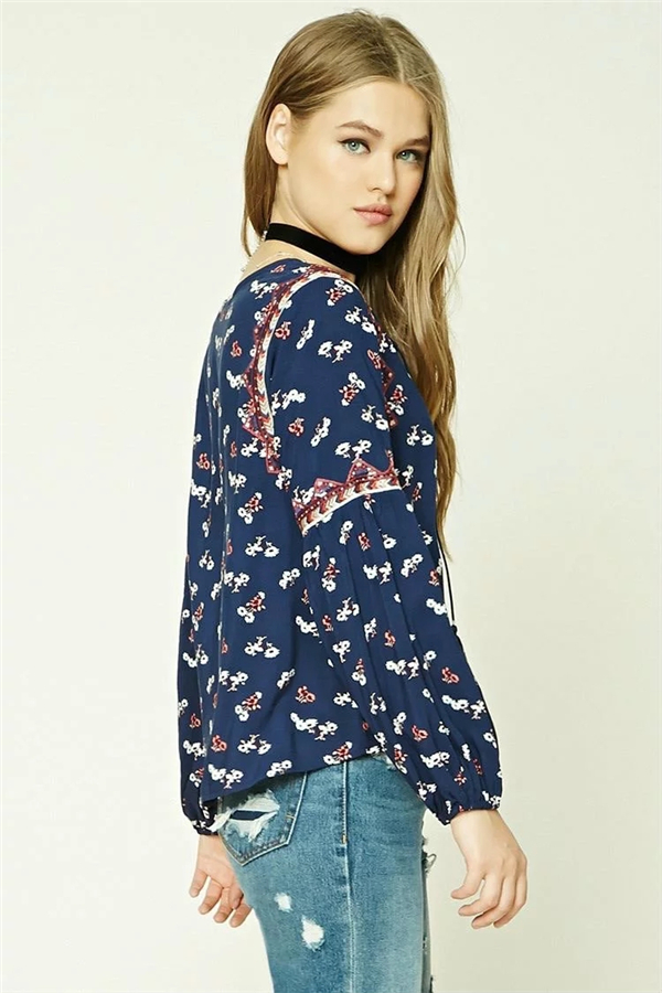 BM70188 Stylish Top Blue