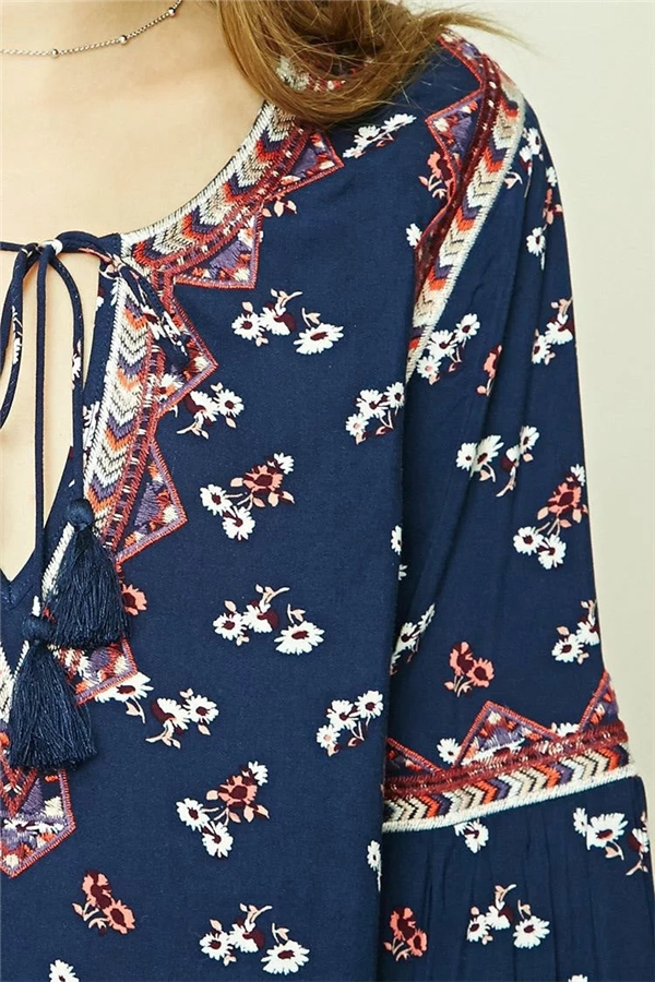 BM70188 Stylish Top Blue