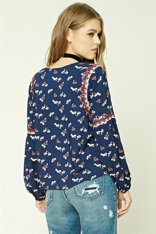 BM70188 Stylish Top Blue